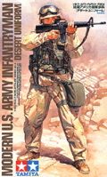 Modern U.S.Army Infantryman (Desert Uniform) - Figuras