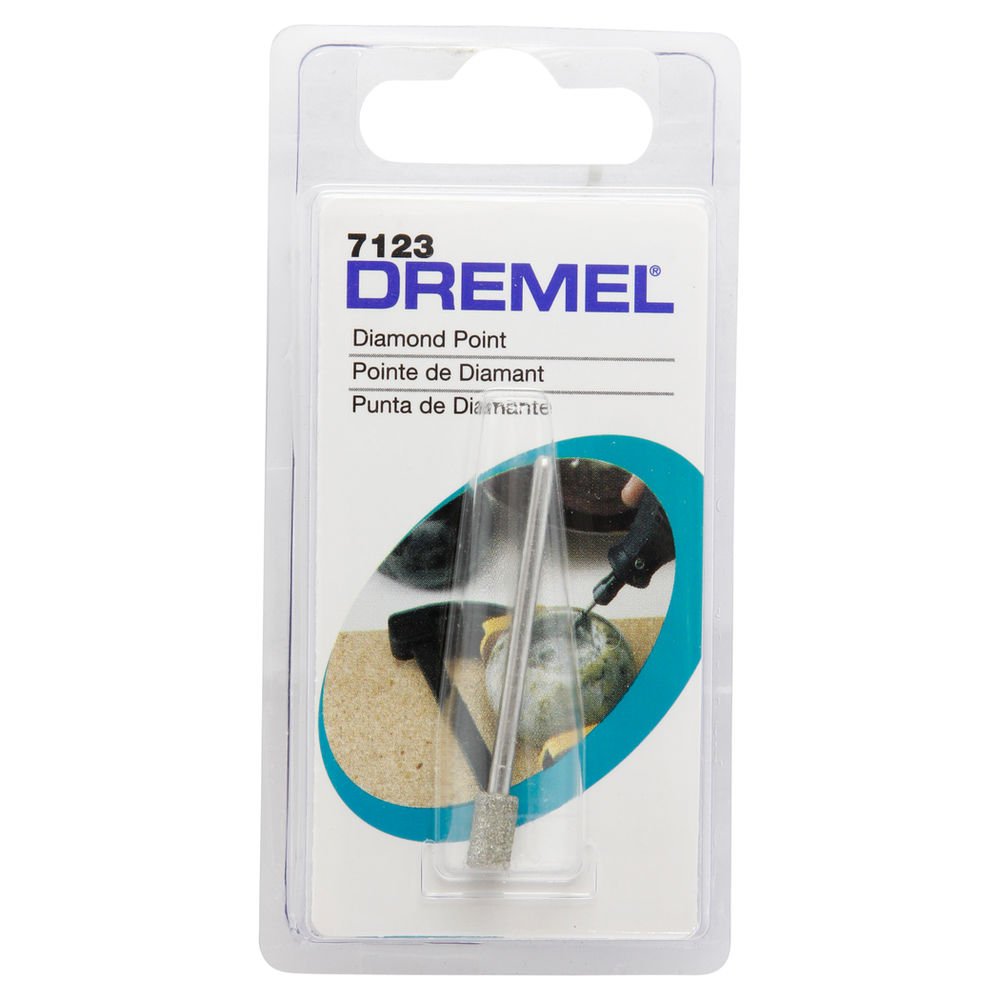 7123 Ponta diamantada paralela 3/16 4,8mm - Dremel