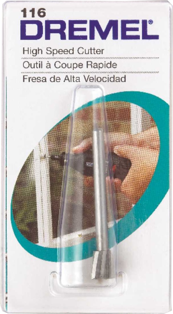 116 Escariador de alta velocidade trapézio 1/4 6,4mm para Dremel - Acessórios