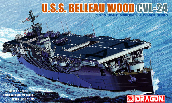 U.S.S. Belleau WooD CVL-24 - Modelismo