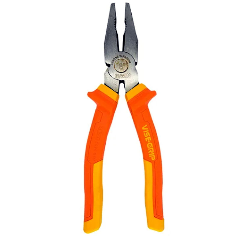 Alicate universal 8pol 200mm Irwin Vise Grip Isolamento até 1000V - Irwin