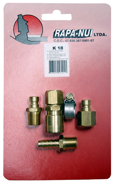 K18 Kit de Engates e Conexões Arprex - Acessórios