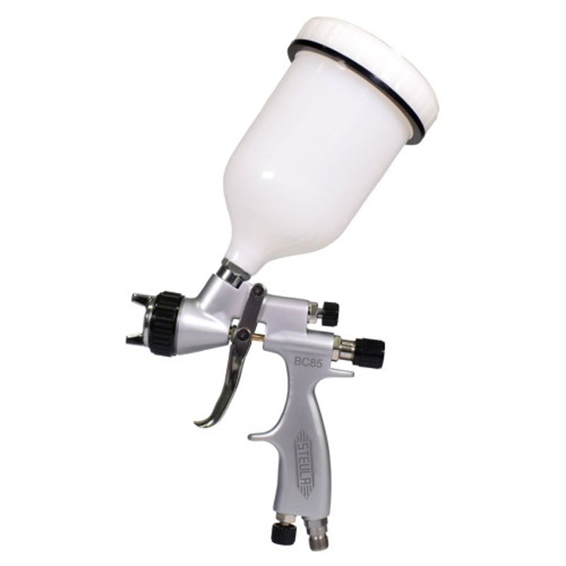 Pistola de Pintura Steula BC 85 Bico 1.3mm gravidade caneca 600ml - Novidades