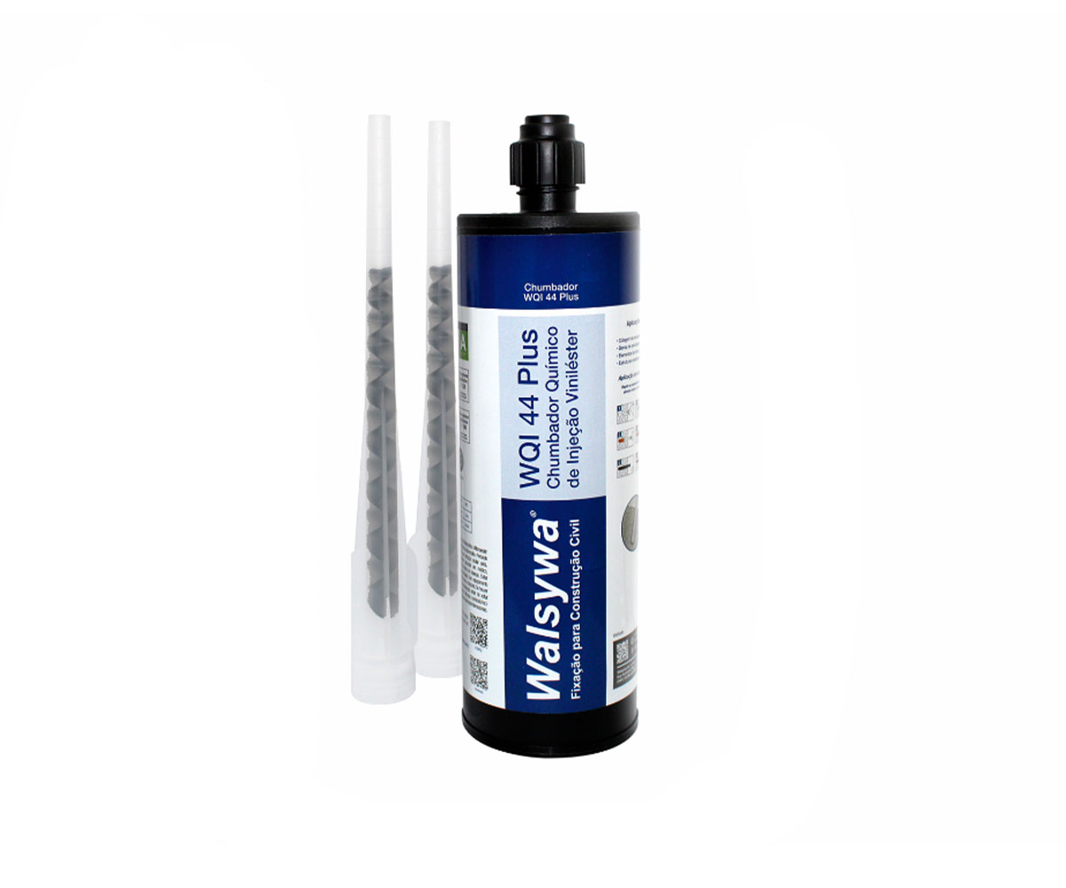 Chumbador Químico Walsywa WQI 44 PLUS 380ML com bico aplicador - Fixação-Quimica