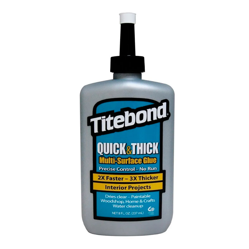 Cola Titebond Quick e Thick Multiuso 237ml  - Ferramentas