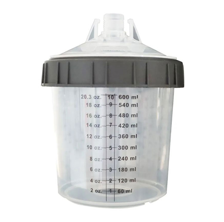 SPW Webkits - 01 Caneca Completa 600ml - Copo Externo, Refil Camisa, Tampa, Anel - Webkits