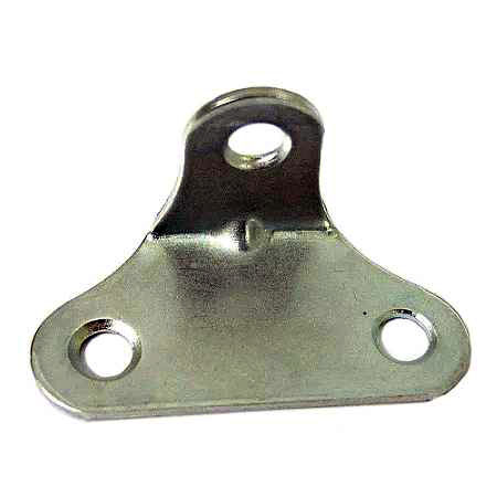Cantoneira com 3 furos suporte para fixação de móveis e prateleiras bicromatizada kit 4 peças - Metalúrgica-Kaby