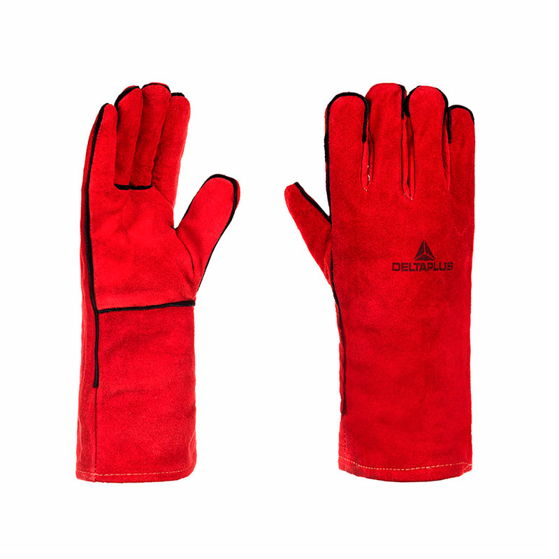 Luva Térmica 35cm Para Soldador de Raspa/Couro CA615K Delta Plus - EPIs