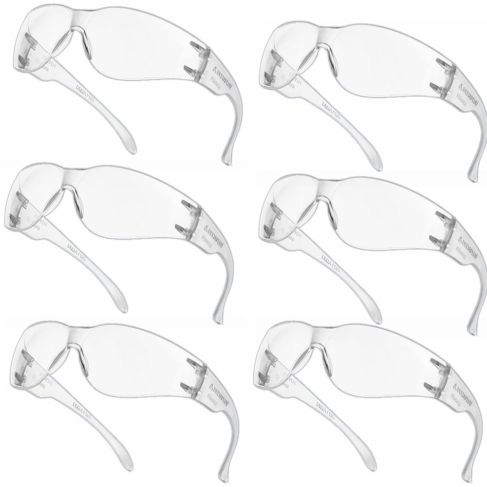 Kit 10 unidades Óculos de Proteção UV Delta Plus Summer Incolor - EPI  - EPIs