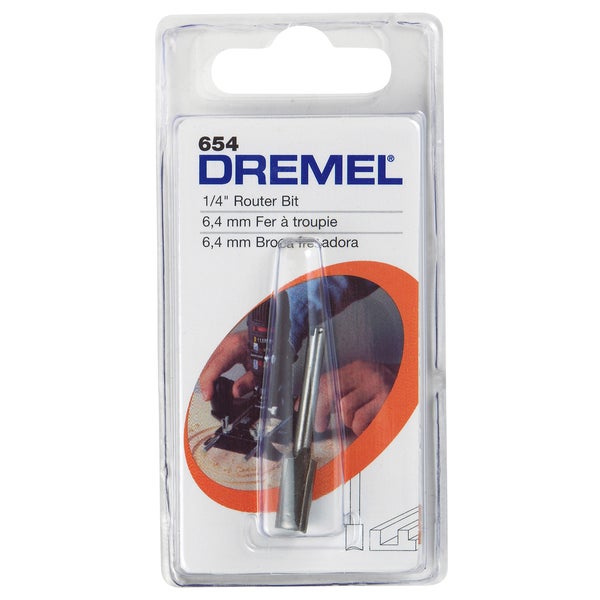 654 Fresa Reta  - Linha-Dremel