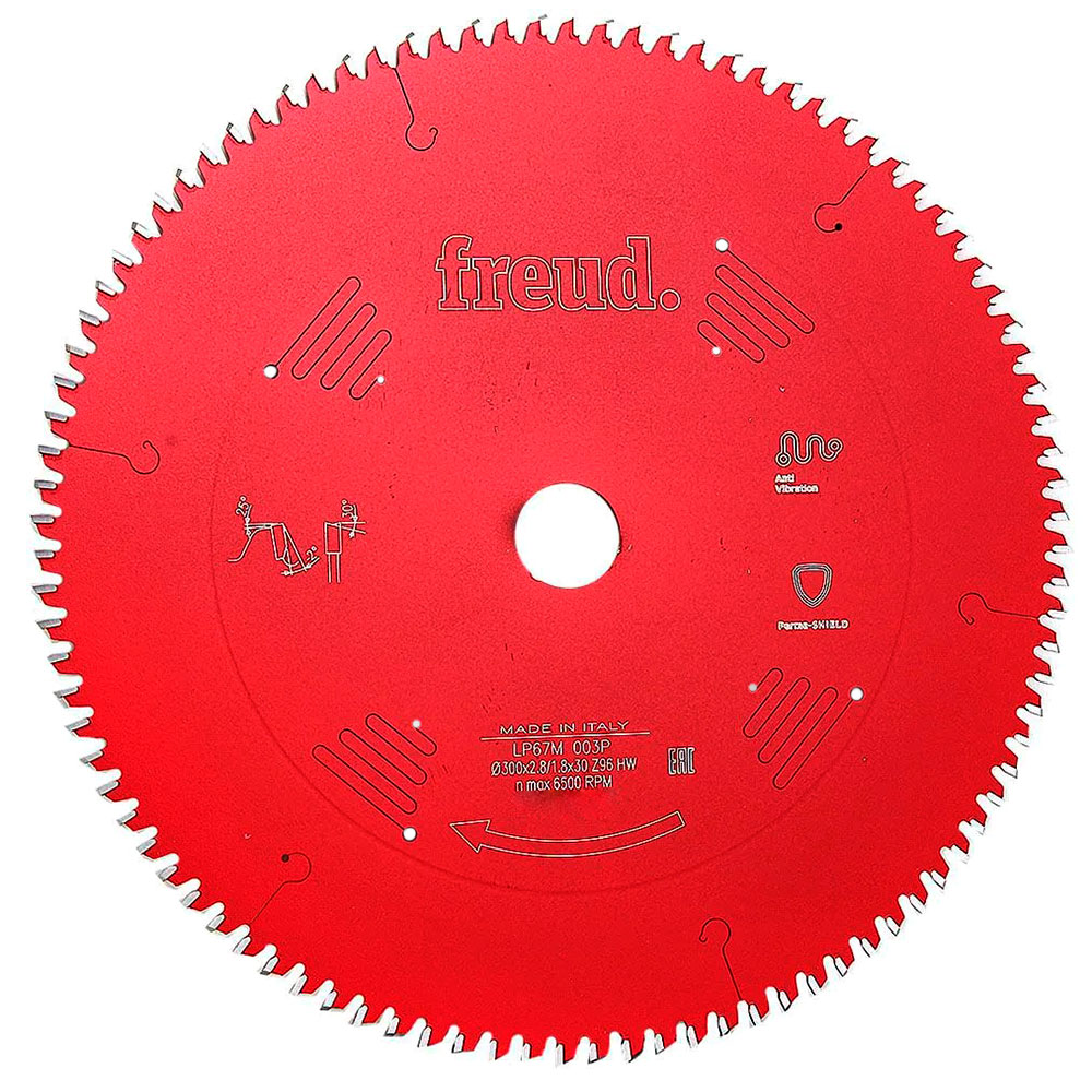 Disco de Serra Circular para Painel Laminado 300mm x 96 Dentes FR28L001T - FREUD - FREUD