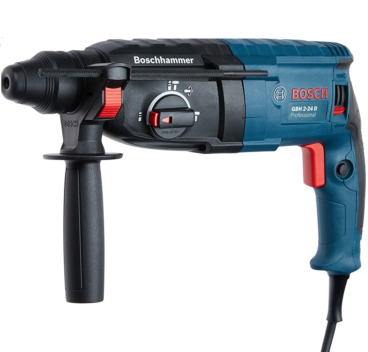 Martelete Perfurador Rompedor Bosch GBH 2-24 D 820W  220V SDS PLUS - Bosch