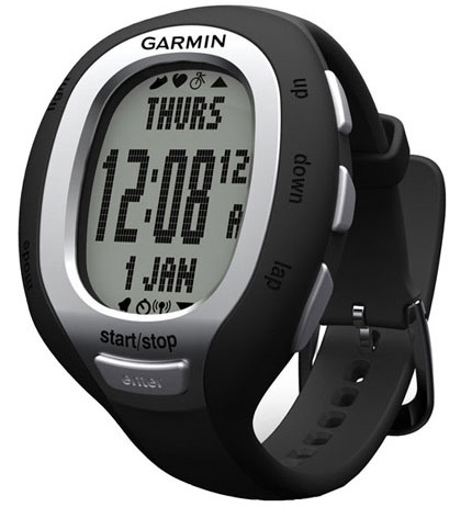 Monitor Cardíaco Garmin FR60 Preto Feminino - Com foot-pod - Velocidade e Distância