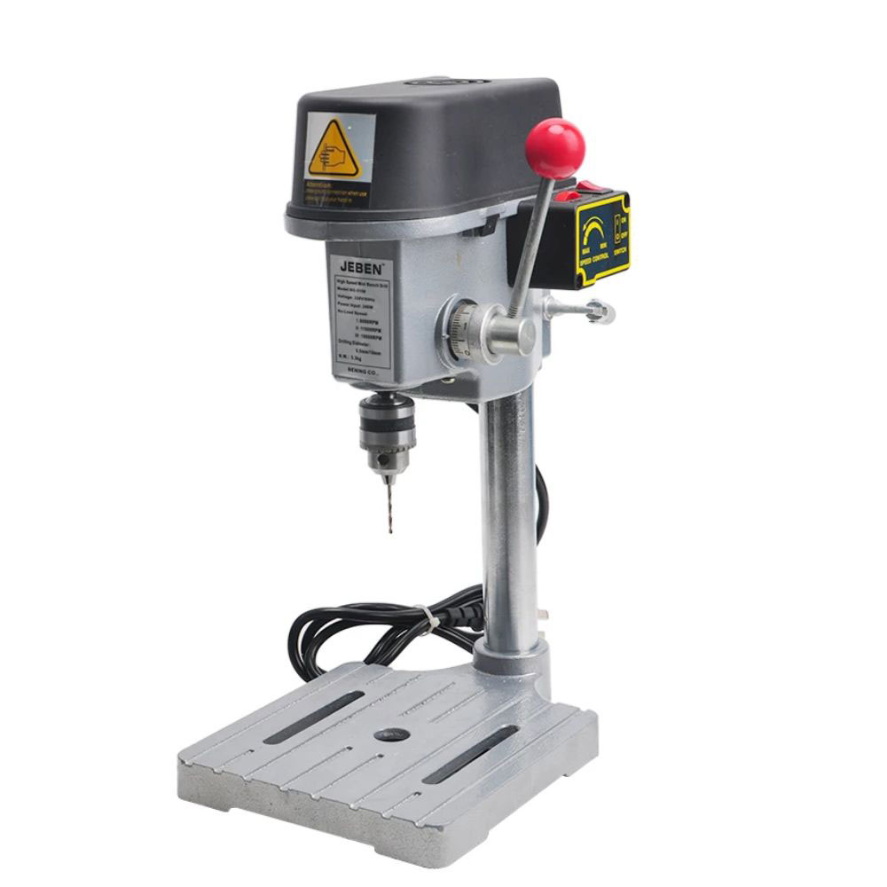 Mini Furadeira de bancada WebKits 220v 150W com regulagem de velocidade - FuradeiraMartelete