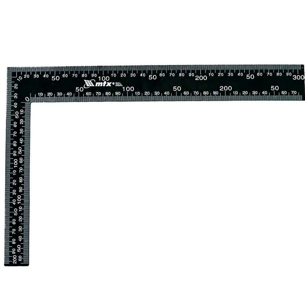 Esquadro Profissional de Aço Carbono 24Pol. 60x40cm 90 Graus MTX - MTXToolsWorld
