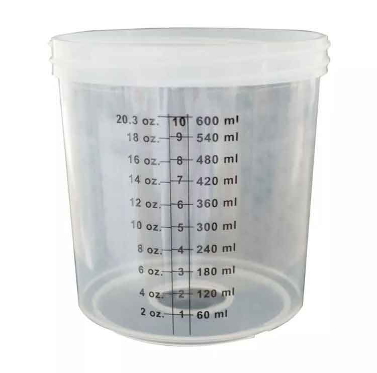 SPW Webkits - Caneca Medidora Externa 600ml - Pistolas