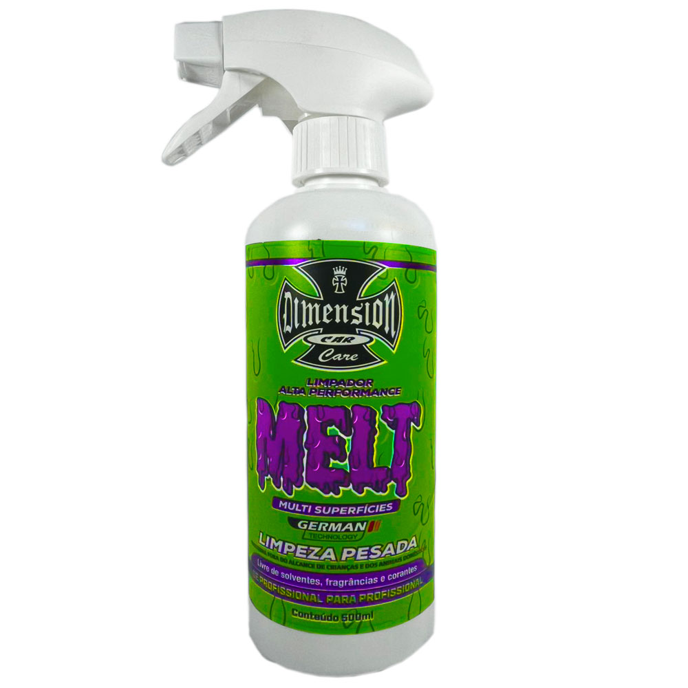 Limpador Alta Performance Limpeza Pesada MELT 500ml - Automotivas