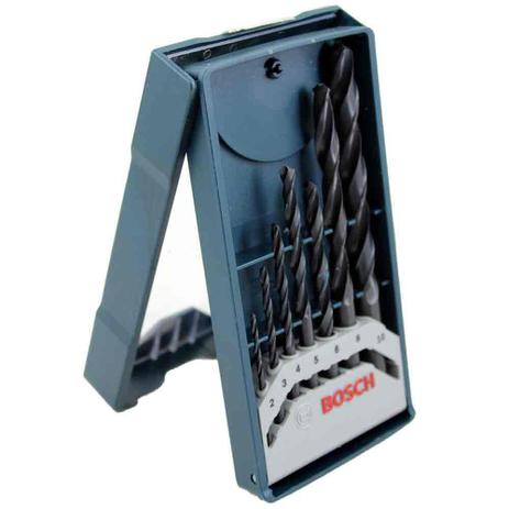 Jogo de Brocas Bosch para Metal 7 peças X-LINE - Brocas-e-Pontas