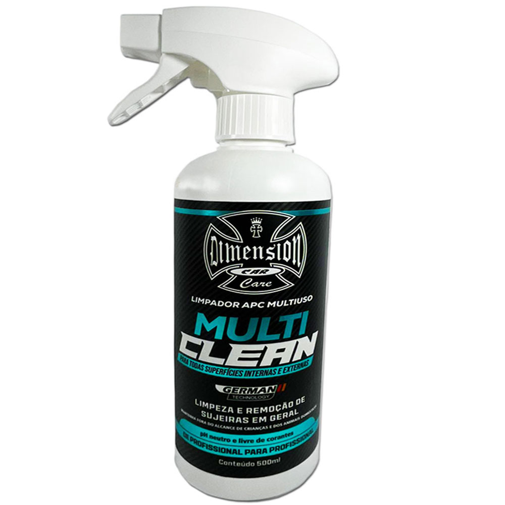 Limpador Multiuso Todas Superfícies Multi Clean 500ml - Automotivas
