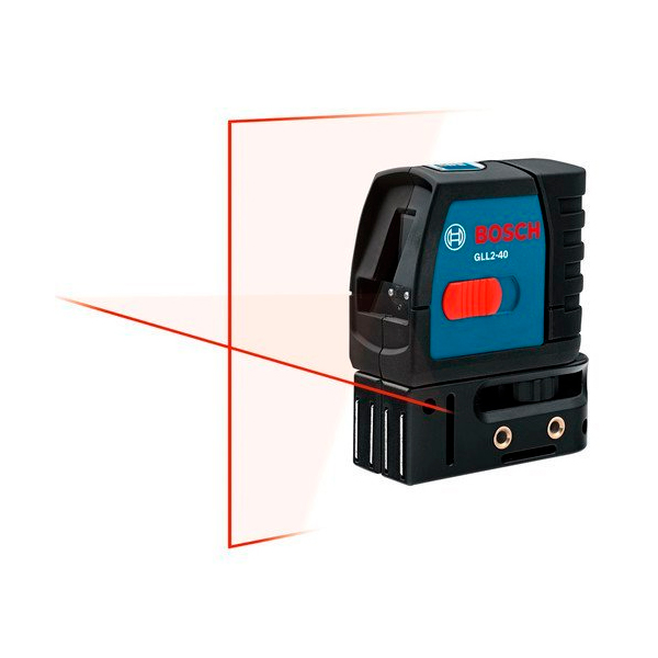 Nível a Laser Bosch de Linha GLL2 12m com suporte articulado - Laser vermelho - Níveis-Eletrônicos