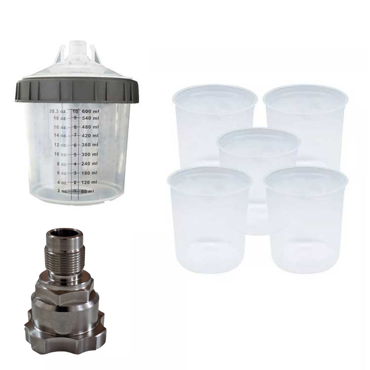 KIT SPW Webkits - 01 Caneca Completa 01 Adaptador WALCOM X-LIGHT e 05 Refil Camisa Interna - Pistolas