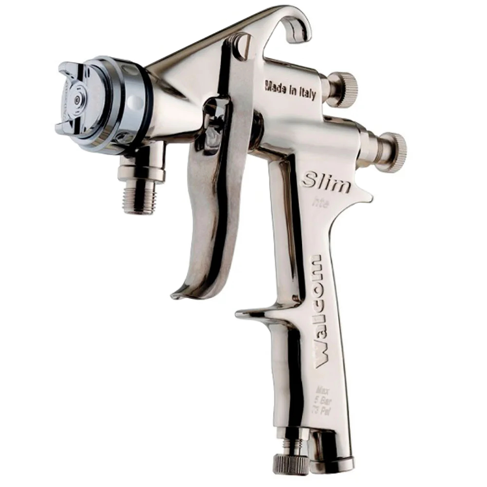 Pistola de Pintura Profissional Walcom Slim HTE 1.3mm para tanque de pressão - Tanque-de-pressão