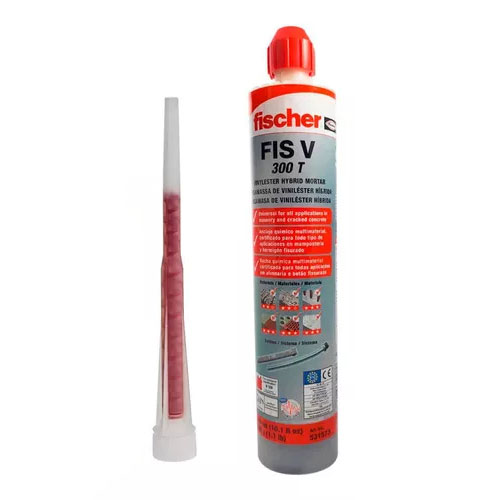 Chumbador químico Fischer FIS V 300ML com bico aplicador - Fixação-Quimica