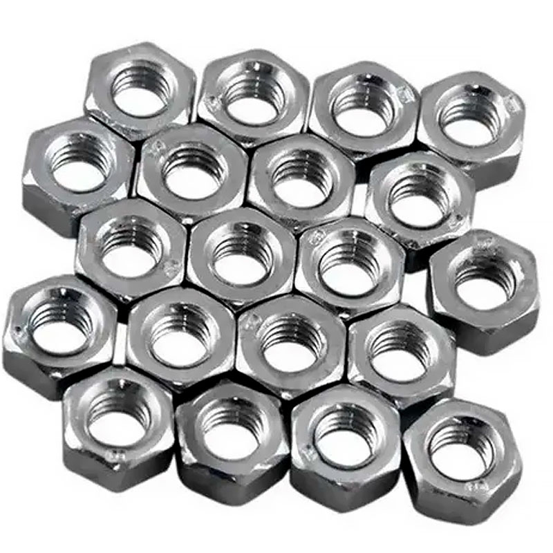 Porca 1/4 Unc Sextavada Zincada Ancora 500 peças - Ferramentas