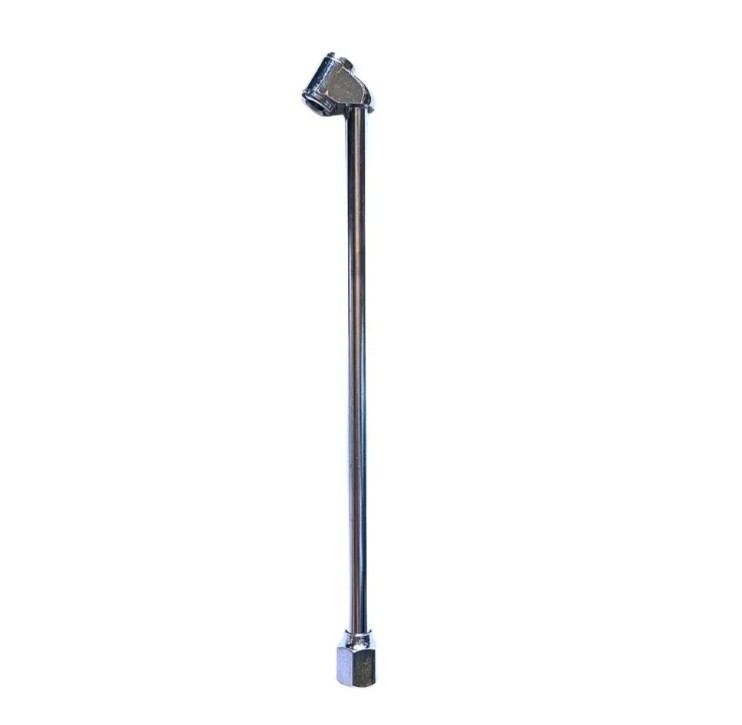 Inflador Duplo Longo 250mm Para Pneus - Novidades