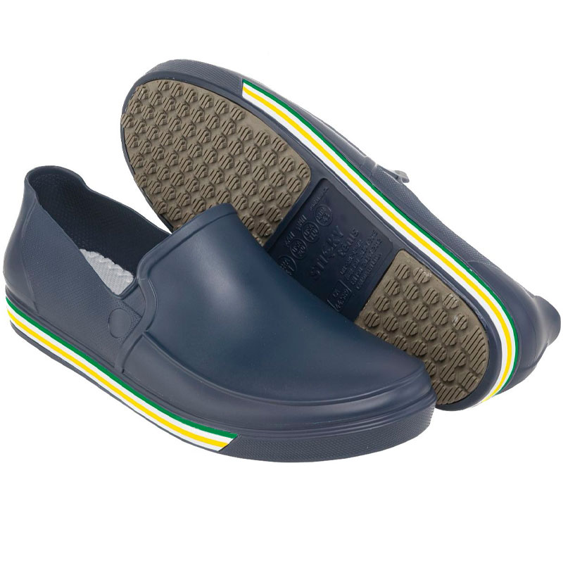 Sapato EPI Antiderrapante Impermeável Azul com fachete Brasil TAM 42 Masculino - Outros