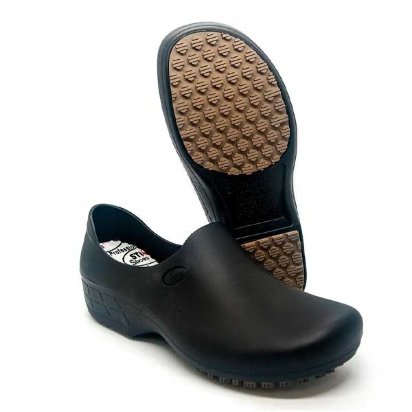 Sapato EPI Antiderrapante Impermeável Preto Sticky Shoes TAM 38 Masculino - EPIs