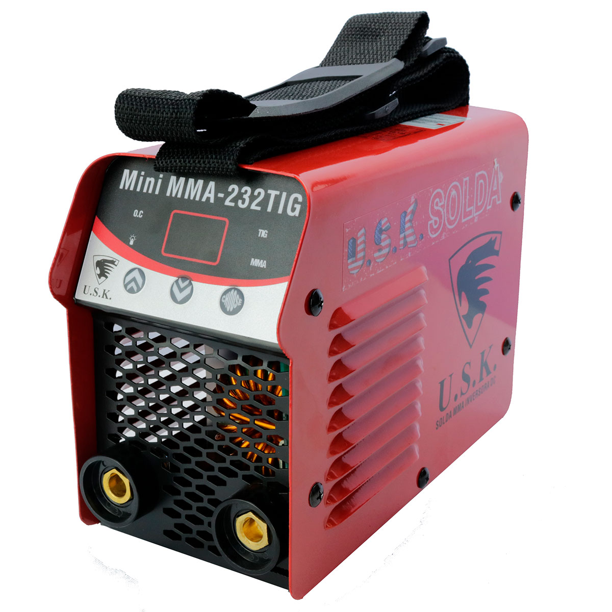 Maquina De Solda Inversora Mini-Mma232 TIG 220V com Display Digital  - Maquinas-de-Solda