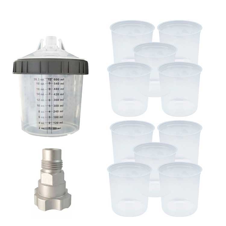 KIT SPW Webkits - 01 Caneca Completa 01 Adaptador WALCOM e 10 Refil Camisa Interna - Pistolas