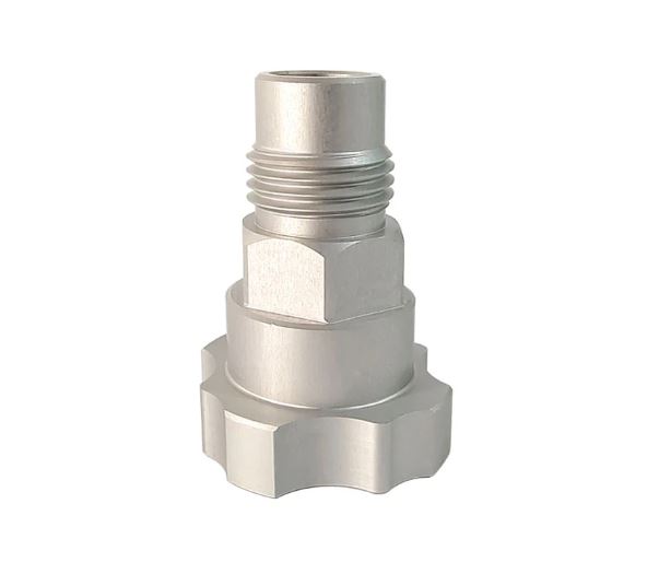 Adaptador SPW p pistolas Walcom e Devilbiss SLG510 e SLG520 com rosca da caneca padrão macho 600ml - Acessórios