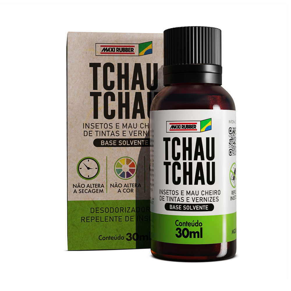 Tchau Tchau Repelente de insetos e cheiro para pintura 30ml Maxi Rubber - Acessórios