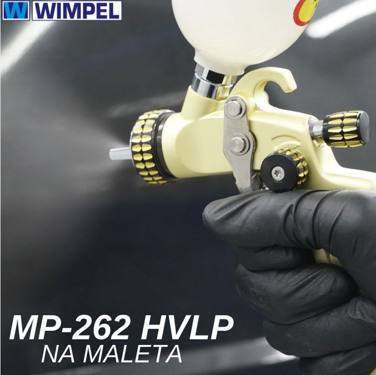 Pistola MP-262 Bico 1.2 Série Limitada Dourada Com Maleta - Wimpel - Wimpel
