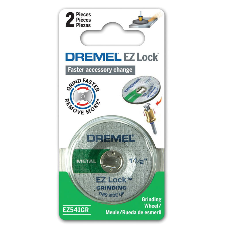 Disco de Desbaste para Metal 2 Peças EZ-Lock  Dremel EZ541 - Acessórios