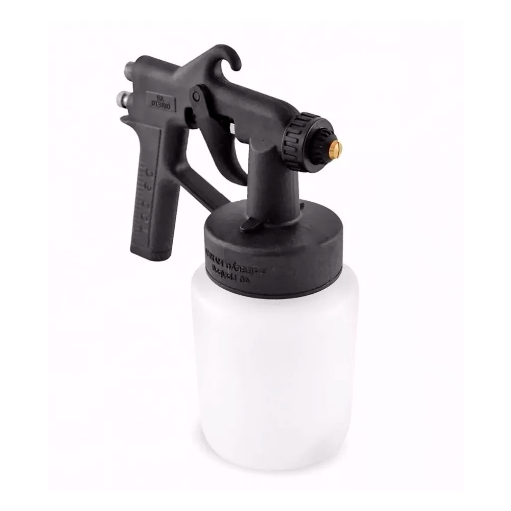 Pistola de Pintura Sucção Modelo 90 Ar Direto 650ml Bico 1,2mm - Pistolas-Sucção