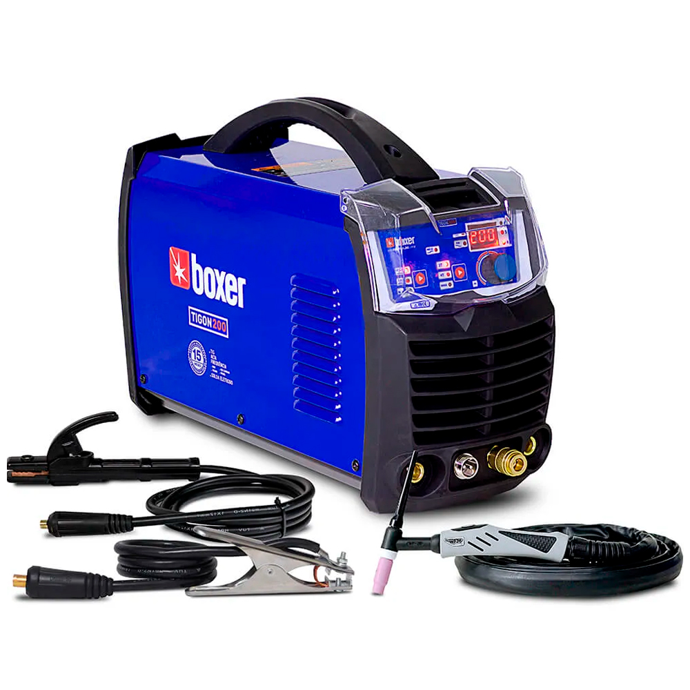 Máquina Inversora de Solda Boxer Tigon 200 - 220 Volts - Inversoras-