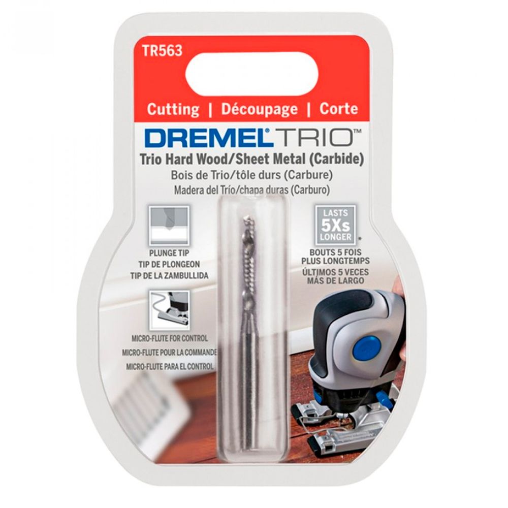 TR563 Broca cortadora multi uso 3/16 pol. para Dremel Trio - Dremel-Trio