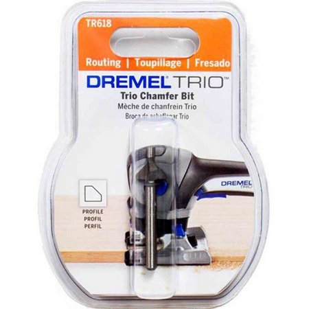 TR615 Fresa borda com guia 1/8 pol. para Dremel Trio - Dremel-Trio