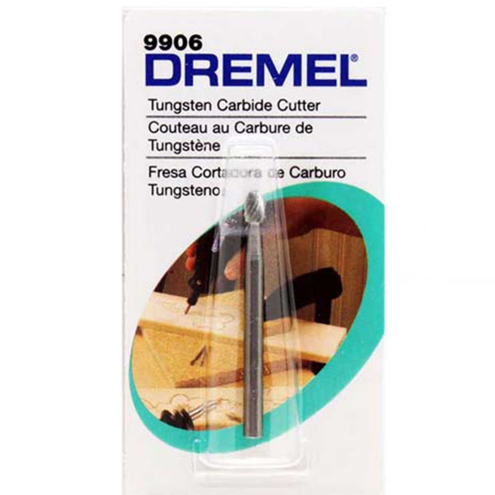 9906 Escariador cônico de carbureto de tungstênio 1/8 3,2mm - Dremel