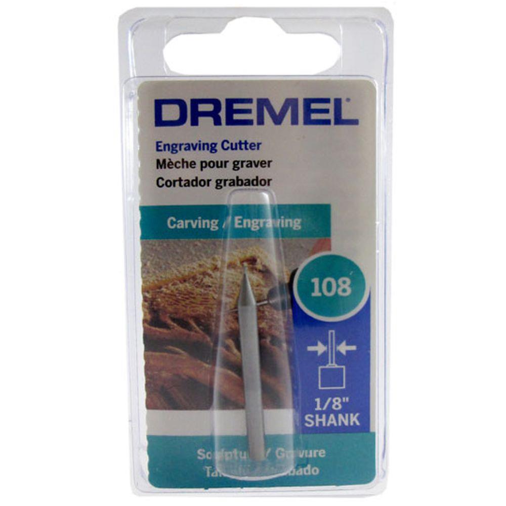 108 Escariador para gravação cilindrico 1/32 0,8mm para Dremel - Acessórios