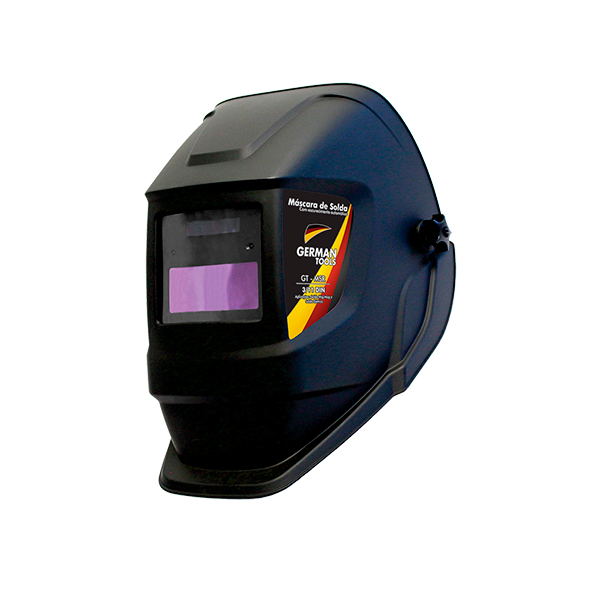 Mascara de Solda GT-MSR com Escurecimento Automatico 3 a 11 - GermanTools - Máscaras-de-Solda
