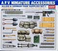 A F V Miniature Accessories - Modelismo