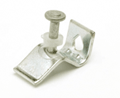 Caixa c/ 100 pinos lisos de fixação indireta com clip 1/4 x 27mm  - Fixação-Pólvora