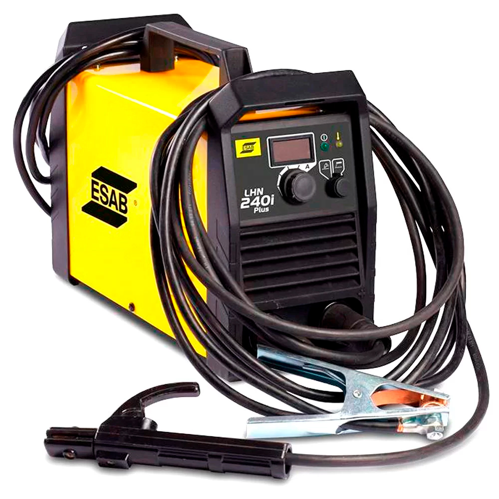 Maquina Inversora de Solda ESAB LHN 240i Plus - TIG e Eletrodo MMA 200 amperes 220 volts - Inversoras-