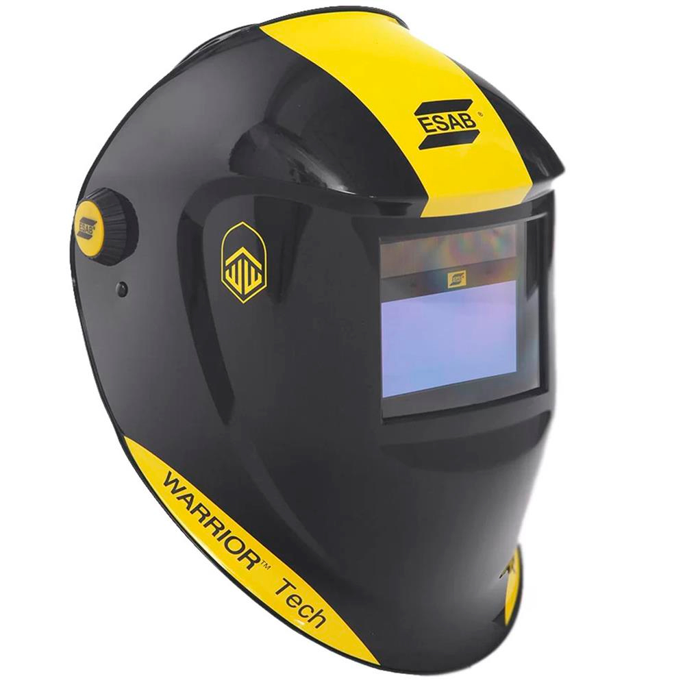 Mascara de Solda Escurecimento Automatico ESAB Warrior Tech 9-13 Preta - ESAB