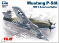 Mustang P-51A - Modelismo