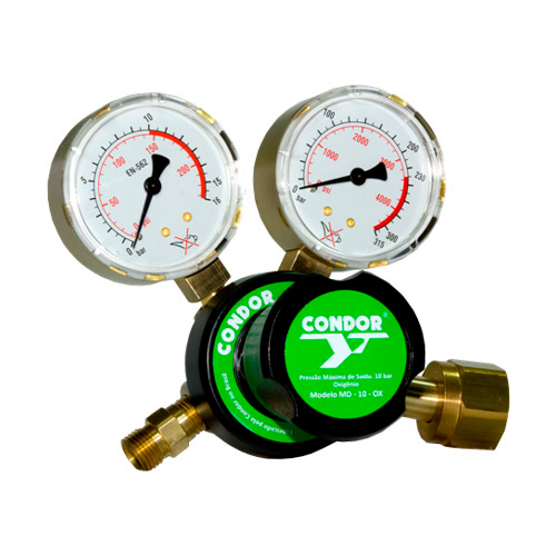 Regulador de Pressão CONDOR MD 10 Oxigênio - Solda-Gás